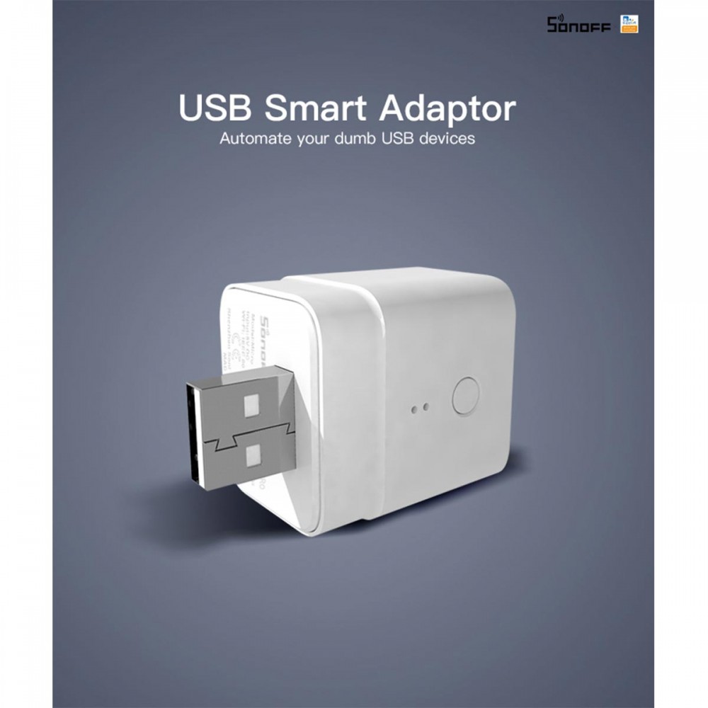 SONOFF MICRO-R2 - Wi-Fi Smart Switch 5V USB Smart Adaptor