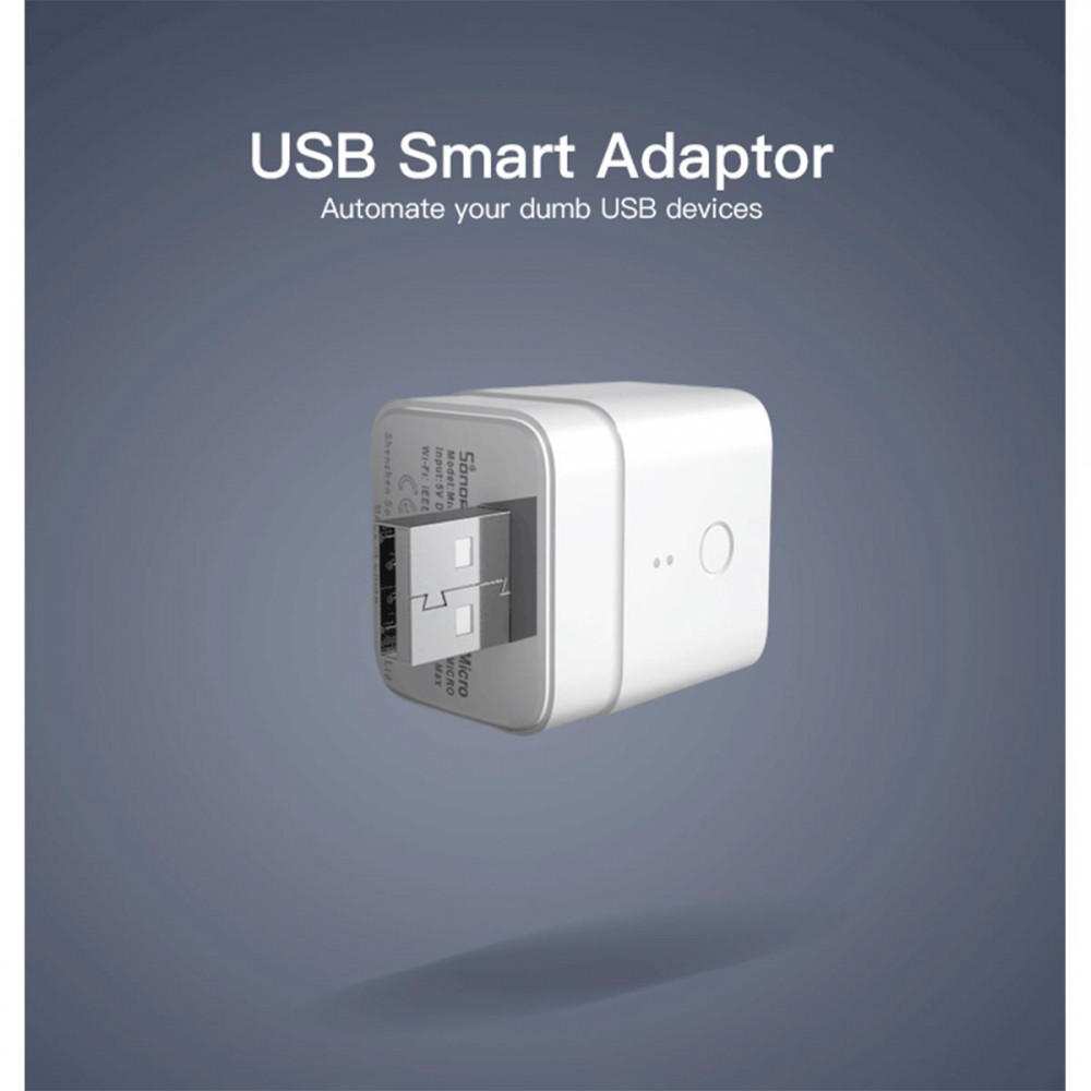 SONOFF MICRO-R2 - Wi-Fi Smart Switch 5V USB Smart Adaptor
