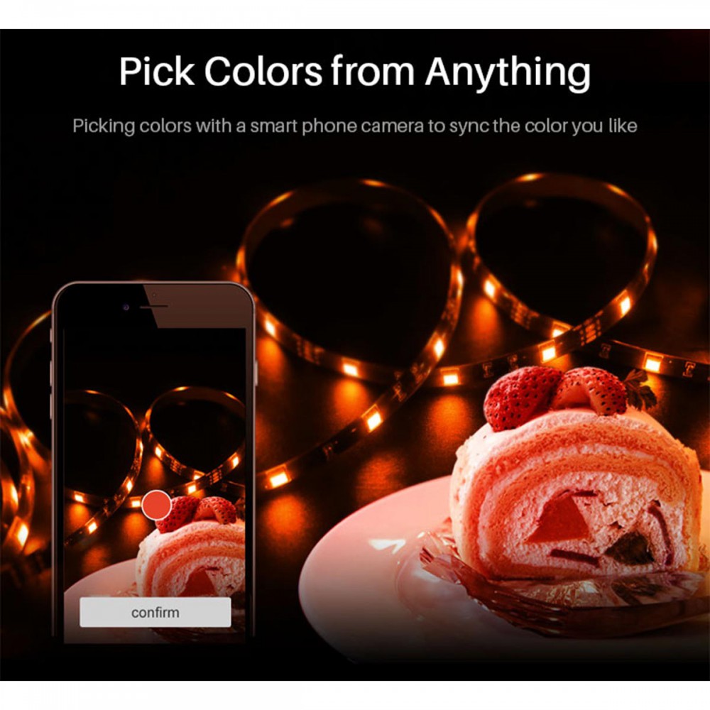 SONOFF L1-5050RGB-GR-5M-R2 - Smart RGB LED Light Strip Extension 5M Waterproof IP65