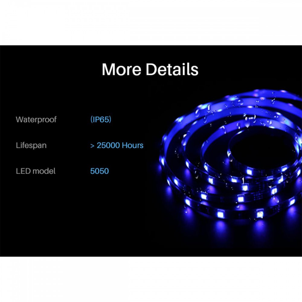 SONOFF L1-5M-EU-GR-R2 - Wi-Fi Smart RGB LED Light Strip SET 5M Waterproof IP65