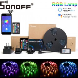 SONOFF L1-5M-EU-GR-R2 - Wi-Fi Smart RGB LED Light Strip SET 5M Waterproof IP65