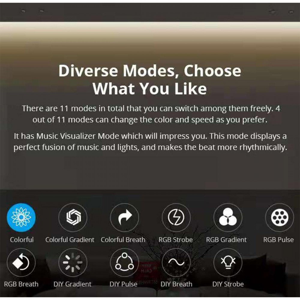 SONOFF L1-5050RGB-GR-5M-R2 - Smart RGB LED Light Strip Extension 5M Waterproof IP65