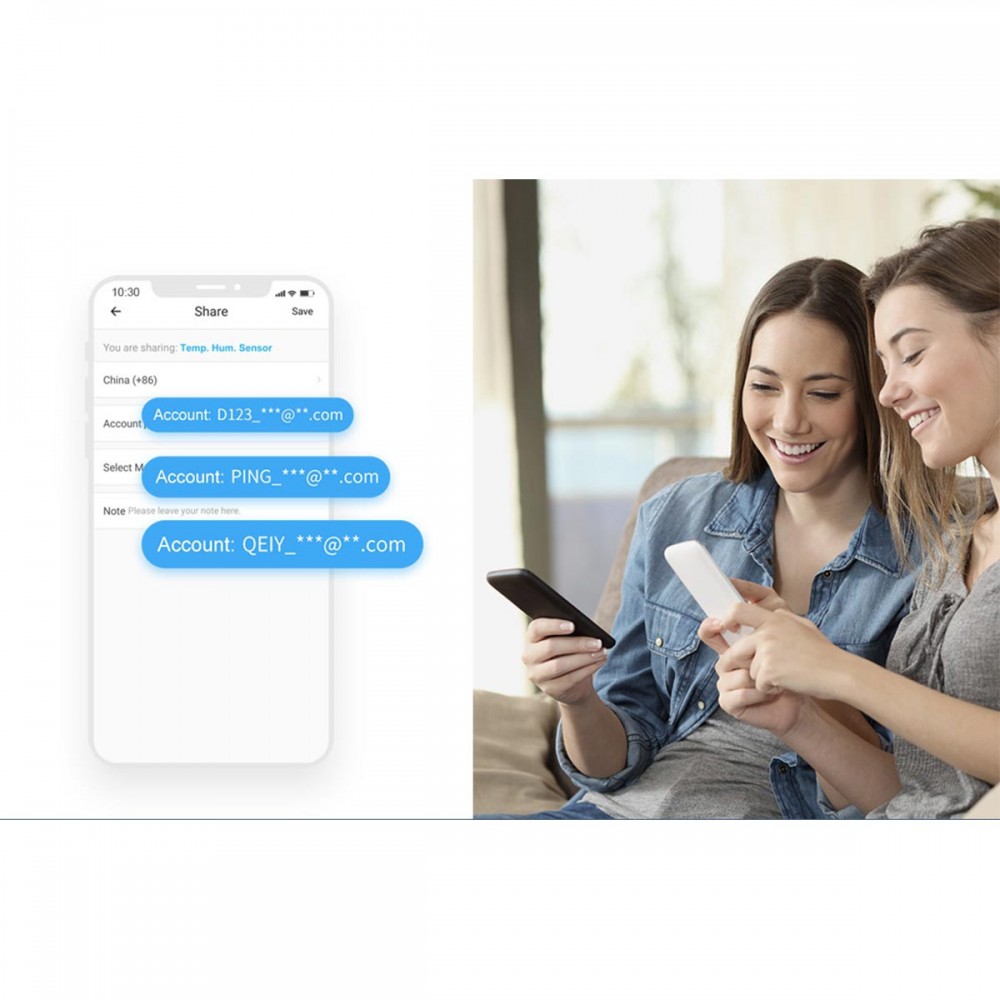 SONOFF SNZB-02-R3 – Zigbee Wireless Temperature & Humidity Sensor Real Time Monitoring