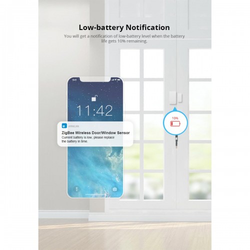 SONOFF SNZB-04-R3 – Zigbee Wireless Door/Window Security Sensor