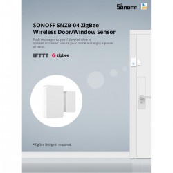 SONOFF SNZB-04-R3 – Zigbee Wireless Door/Window Security Sensor
