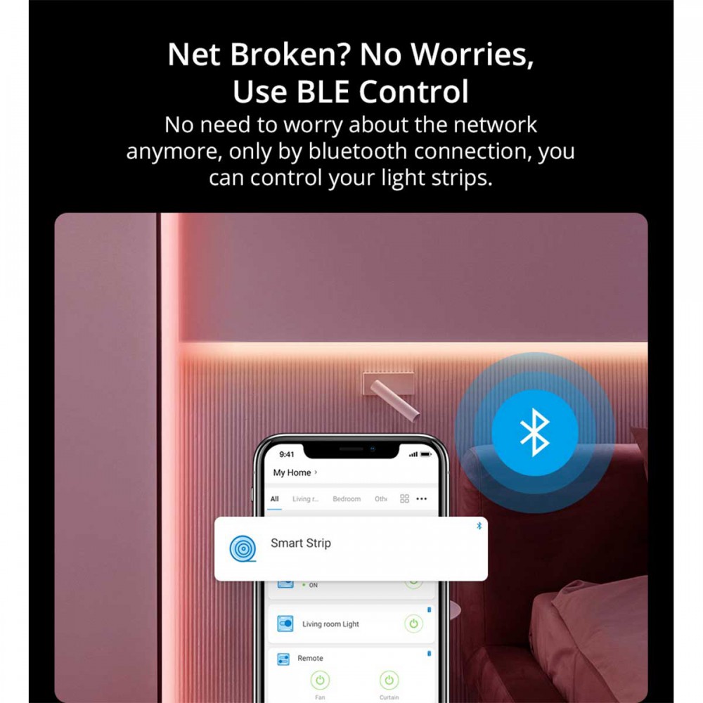 SONOFF L2 - Wi-Fi Smart RGB LED Light Strip Waterpoof IP65 - SET 5M