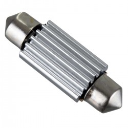 Λάμπα Αυτοκίνητου 39mm FESTOON - C5W 2nd Generation Can-Bus Series LED 4 SMD 5630 3W 450lm 120° DC 12V IP20 Ψυχρό Λευκό 6000K Globostar