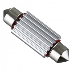 Λάμπα Αυτοκίνητου 39mm FESTOON - C5W 2nd Generation Can-Bus Series LED 6 SMD 5630 4W 600lm 120° DC 12V IP20 Ψυχρό Λευκό 6000K Globostar