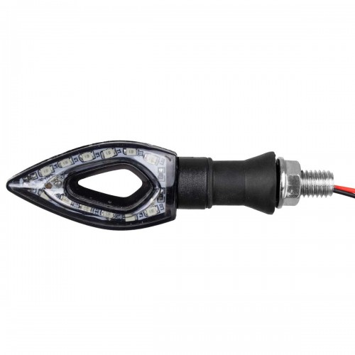 GloboStar ΣΕΤ 2 x Φλάς Μοτοσυκλέτας Universal Arrow LED SMD 5050 5W DC 12V Πορτοκαλί Αδιάβροχα IP65