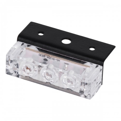 PRO Series ΣΕΤ 2 x Μπάρες Σήμανσης Οχήματος Αστυνομίας για Αυτοκίνητα & Φορτηγά 3 Προγραμμάτων Φωτισμού STROBE LED HIGH POWER 6W DC 10-30V Αδιάβροχο IP65 Μπλε Globostar