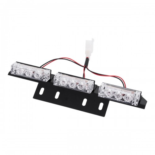 PRO Series ΣΕΤ 2 x Μπάρες Σήμανσης Οχήματος Οδικής Βοήθείας για Αυτοκίνητα & Φορτηγά 3 Προγραμμάτων Φωτισμού STROBE LED HIGH POWER 18W DC 10-30V Αδιάβροχο IP65 Πορτοκαλί Globostar