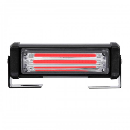 PRO Series ΣΕΤ 4 x Μπάρες Σήμανσης Οχήματος Πυροσβεστικής για Αυτοκίνητα & Φορτηγά 13 Προγραμμάτων Φωτισμού STROBE LED CREE CXB COB 36W DC 10-30V Αδιάβροχο IP65 Κόκκινο GloboStar