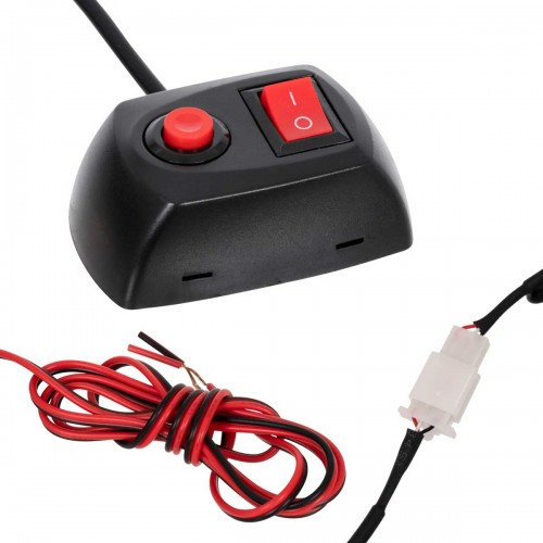 PRO Series ΣΕΤ 4 x Μπάρες Σήμανσης Οχήματος Πυροσβεστικής για Αυτοκίνητα & Φορτηγά 13 Προγραμμάτων Φωτισμού STROBE LED CREE CXB COB 36W DC 10-30V Αδιάβροχο IP65 Κόκκινο GloboStar