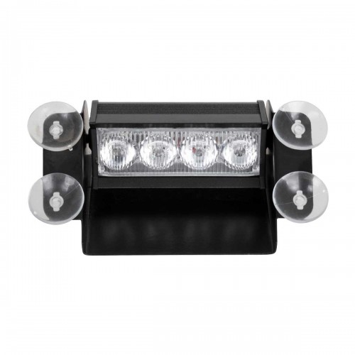 PRO Series Μπάρα Σήμανσης με Βεντούζες Στήριξης για Παρμπρίζ Οχήματος Οδικής Βοήθειας για Αυτοκίνητα & Φορτηγά 9 Προγραμμάτων Φωτισμού STROBE LED SMD 4W DC 10-30V IP20 Πορτοκαλί Globostar