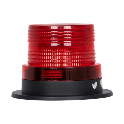 PRO Series Φάρος Σήμανσης Οχήματος Πυροσβεστικής για Αυτοκίνητα & Φορτηγά STROBE LED 10W DC 12-24V Αδιάβροχος IP65 Κόκκινο Globostar