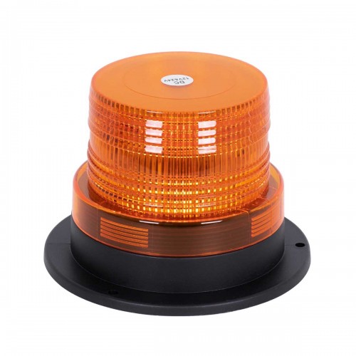 PRO Series Φάρος Σήμανσης Οχήματος Οδικής Βοήθειας για Αυτοκίνητα & Φορτηγά STROBE LED 10W DC 12-24V Αδιάβροχος IP65 Πορτοκαλί Globostar