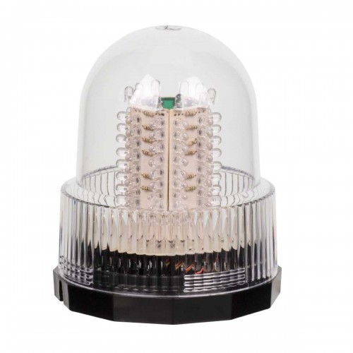 PRO Series Φάρος Σήμανσης Οχήματος Security - Ασφαλείας για Αυτοκίνητα & Φορτηγά 6 Προγραμμάτων Φωτισμού STROBE LED 20W DC 10-30V Αδιάβροχος IP65 Πράσινο Globostar