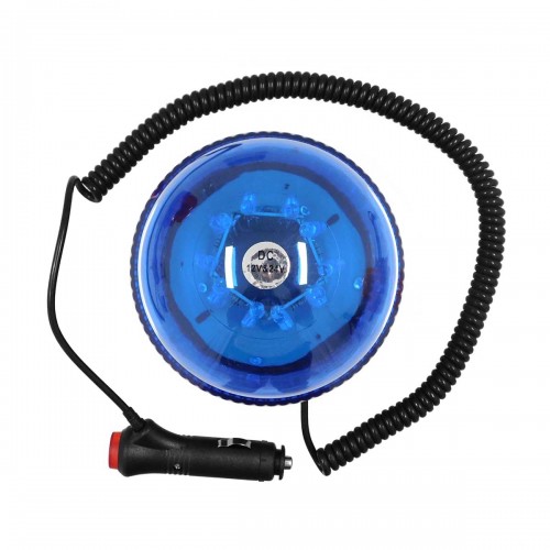 PRO Series Φάρος Σήμανσης Οχήματος Αστυνομίας για Αυτοκίνητα & Φορτηγά 6 Προγραμμάτων Φωτισμού STROBE LED 20W DC 10-30V Αδιάβροχος IP65 Μπλε Globostar