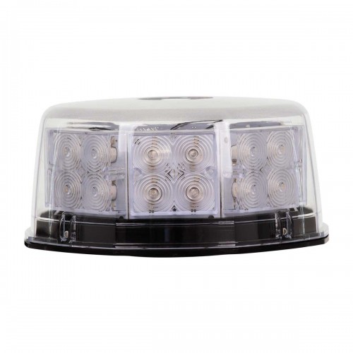 PRO Series Φάρος Σήμανσης Οχήματος Security - Ασφαλείας για Αυτοκίνητα & Φορτηγά 6 Προγραμμάτων Φωτισμού STROBE LED 40W DC 10-30V Αδιάβροχος IP65 Πράσινο Globostar