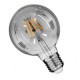 Λάμπα E27 G95 Γλόμπος LED FILAMENT 4W 400 lm 320° AC 85-265V Edison Retro με Φιμέ Γυαλί Θερμό Λευκό 2700 K Dimmable