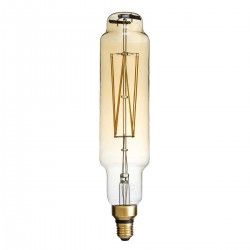 Λάμπα LED Long Filament E27 BTT80 BANANAS Γλόμπος 8W 720lm 360° AC 220-240V IP20 Φ7.8 x Υ34.5cm Ultra Θερμό Λευκό 2200K με Μελί Γυαλί - Dimmable