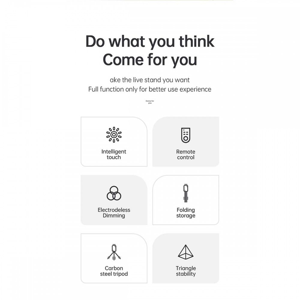 JOYROOM Φωτιστικό Δαχτυλίδι με Ρυθμιζόμενο Τρίποδα JR-ZS228, 18”, Μαύρο Με Ασύρματο Χειριστήριο RF 2.4Ghz Εναλλαγής 3 Χρωμάτων