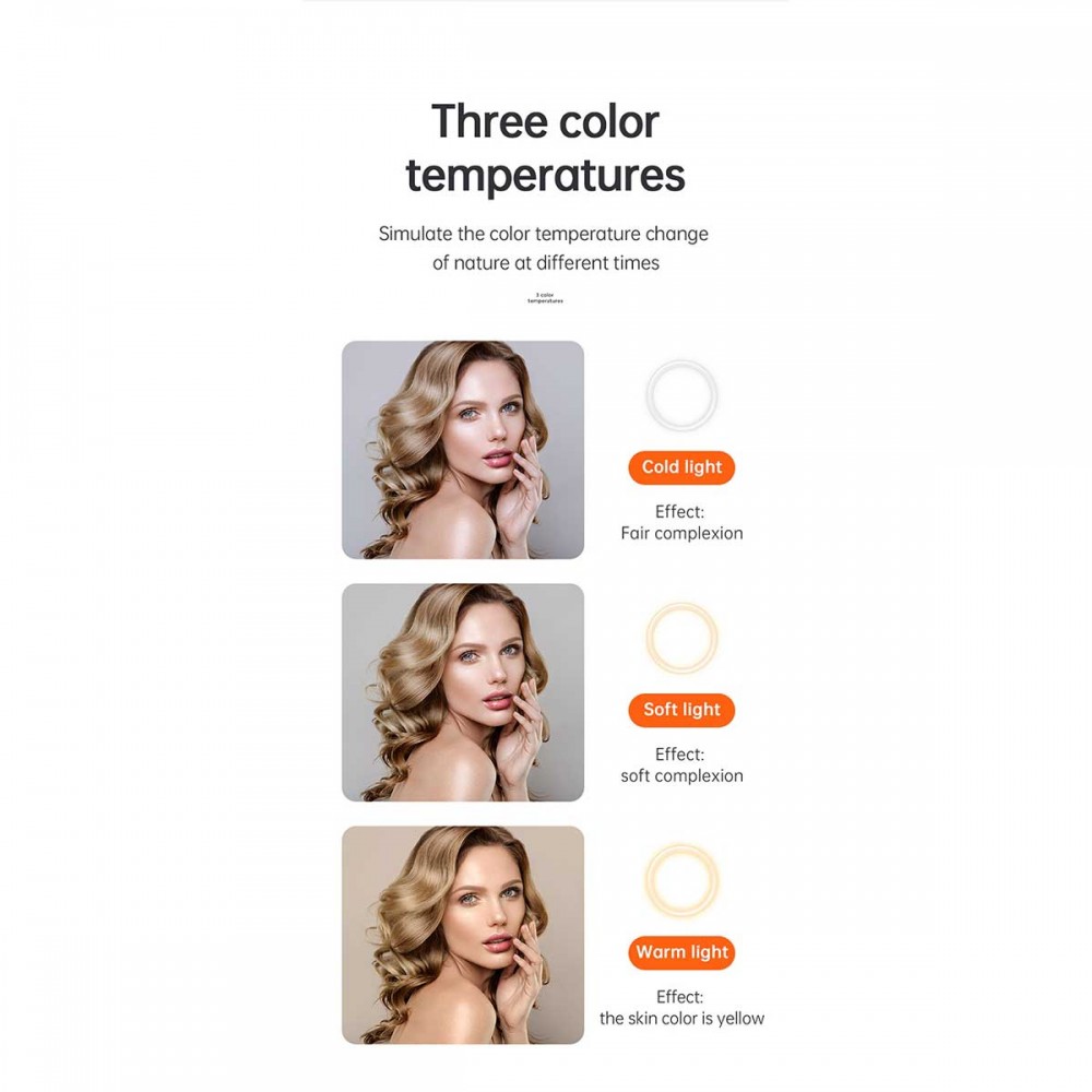 JOYROOM Φωτιστικό Δαχτυλίδι με Ρυθμιζόμενο Τρίποδα JR-ZS228, 18”, Μαύρο Με Ασύρματο Χειριστήριο RF 2.4Ghz Εναλλαγής 3 Χρωμάτων