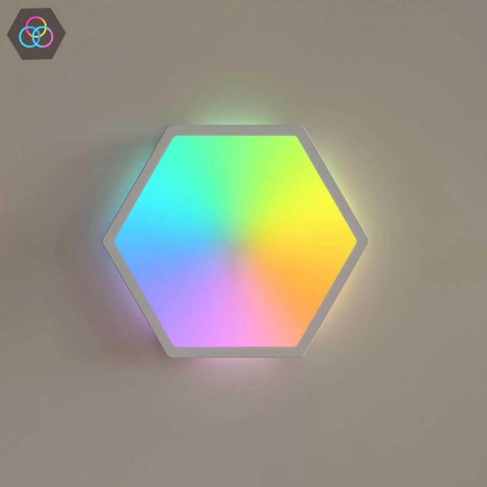 Govee Glide Hexagon Light Panels RGBIC Wi-Fi + Bluetooth 36W 24V -10τμχ  ( H6061 )