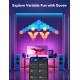 Govee Glide Hexagon Light Panels RGBIC Wi-Fi + Bluetooth 36W 24V -10τμχ  ( H6061 )