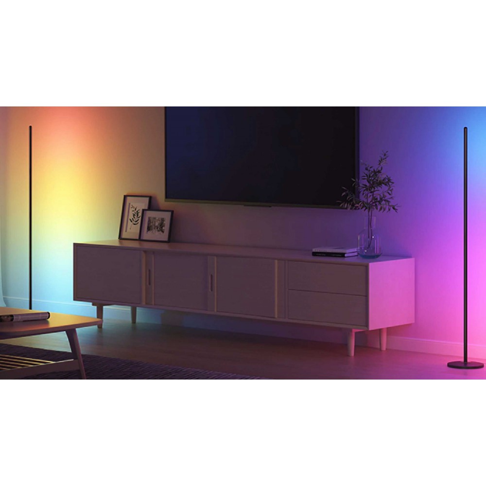 Govee RGBICW Floor Lamp Basic RGBIC Wi-Fi + Bluetooth ( H6076 ) - Govee LED Smart Floor LampΑκολουθήστε τον ρυθμόΧρησιμοποιήστε την εφαρμογή Govee Home για να ενεργοποιήσετε τη λειτουργία Μουσικής.