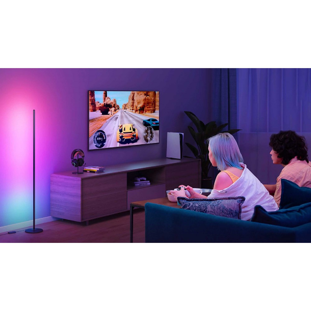 Govee RGBICW Floor Lamp Basic RGBIC Wi-Fi + Bluetooth ( H6076 ) - Govee LED Smart Floor LampΑκολουθήστε τον ρυθμόΧρησιμοποιήστε την εφαρμογή Govee Home για να ενεργοποιήσετε τη λειτουργία Μουσικής.