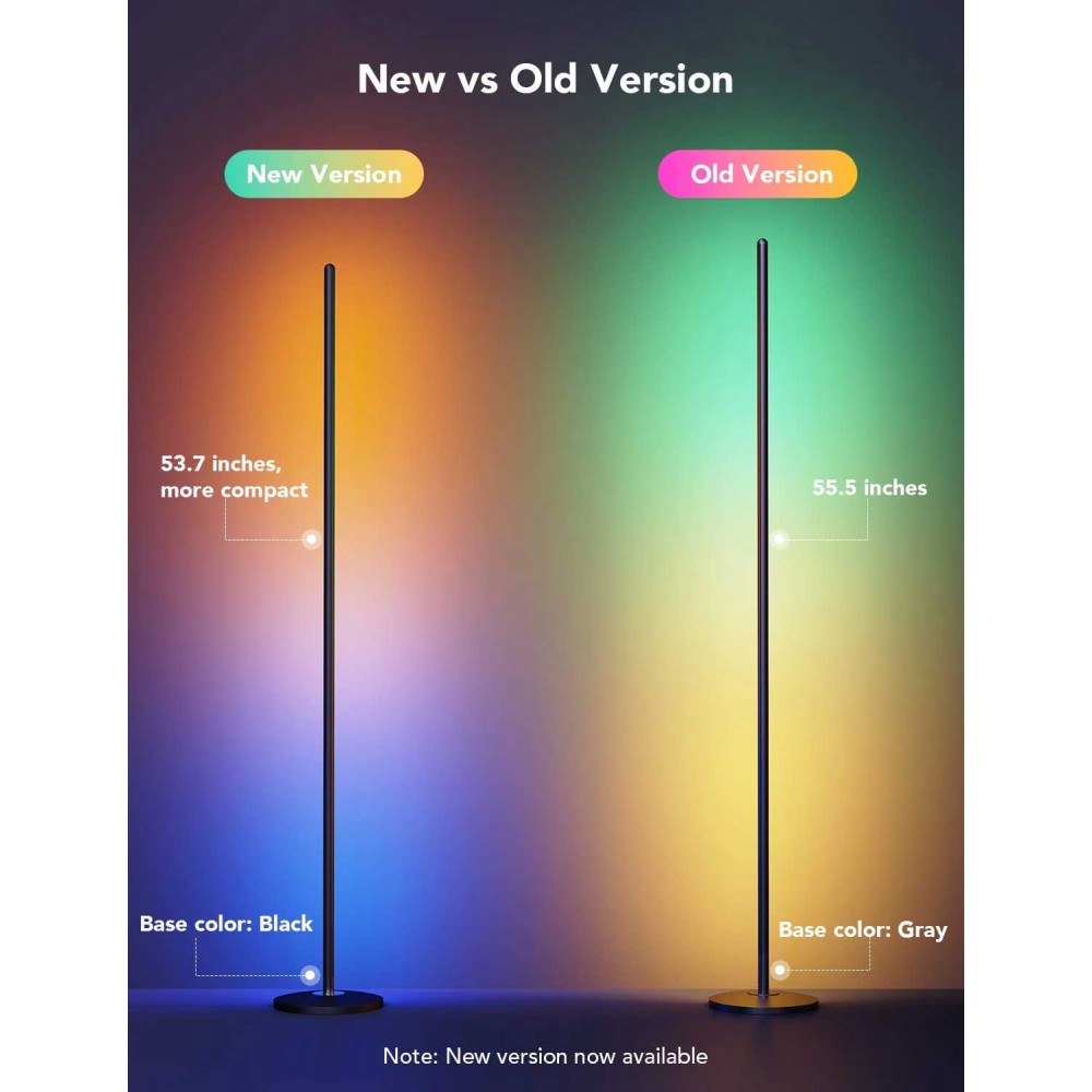 Govee RGBICW Floor Lamp Basic RGBIC Wi-Fi + Bluetooth ( H6076 ) - Govee LED Smart Floor LampΑκολουθήστε τον ρυθμόΧρησιμοποιήστε την εφαρμογή Govee Home για να ενεργοποιήσετε τη λειτουργία Μουσικής.