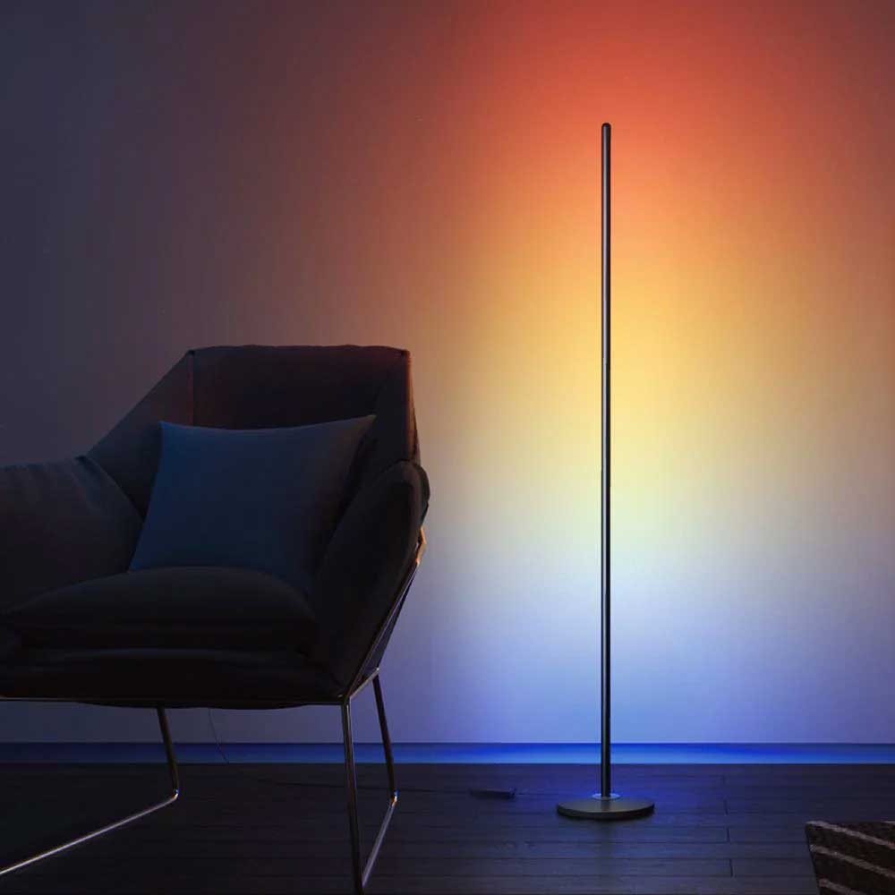 Govee RGBICW Floor Lamp Basic RGBIC Wi-Fi + Bluetooth ( H6076 ) - Govee LED Smart Floor LampΑκολουθήστε τον ρυθμόΧρησιμοποιήστε την εφαρμογή Govee Home για να ενεργοποιήσετε τη λειτουργία Μουσικής.