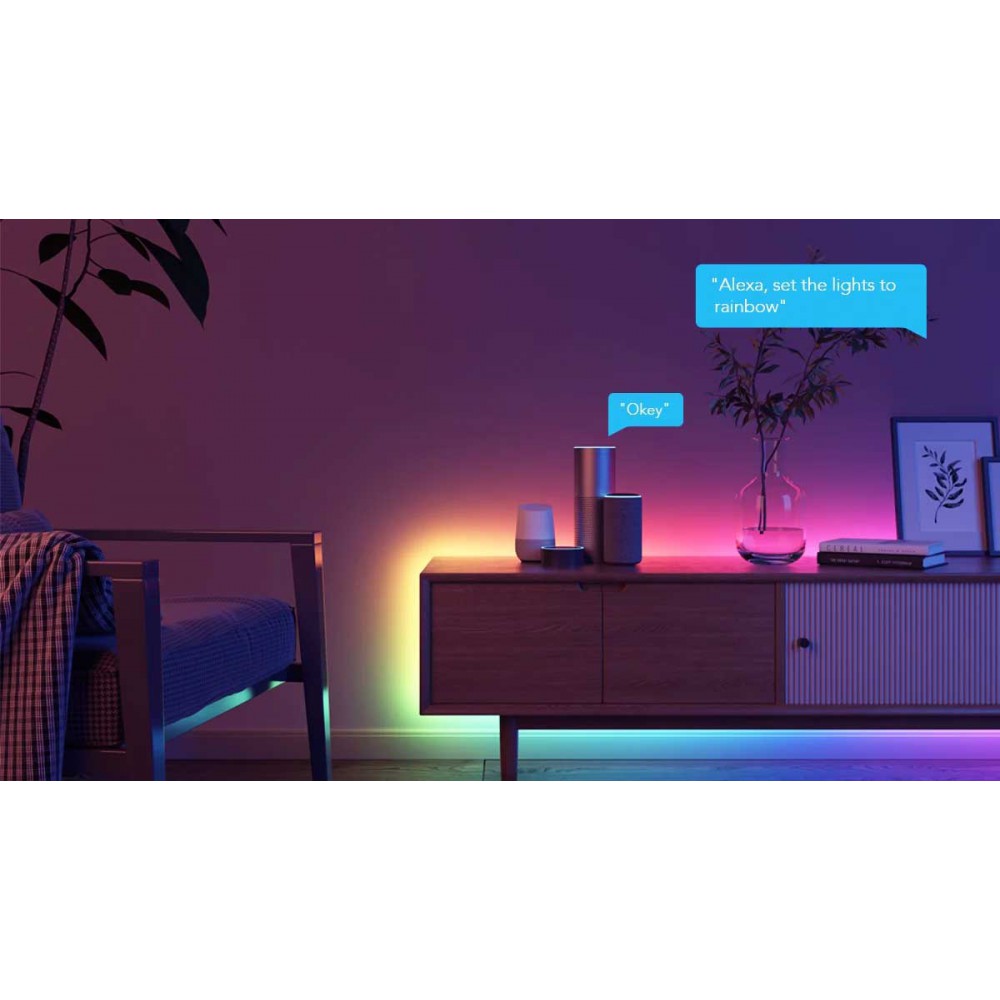 Govee RGBIC LED Strip Light Wi-Fi + Bluetooth 12W 24V 5m ( H618A )