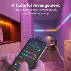 Govee RGBIC LED Strip Light Wi-Fi + Bluetooth 24W 24V 10m ( H619A )