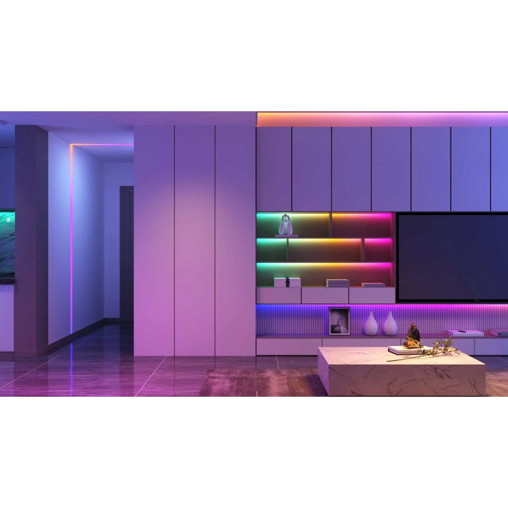 Govee RGBIC LED Strip Light Wi-Fi + Bluetooth 24W 24V 5m ( H619A )