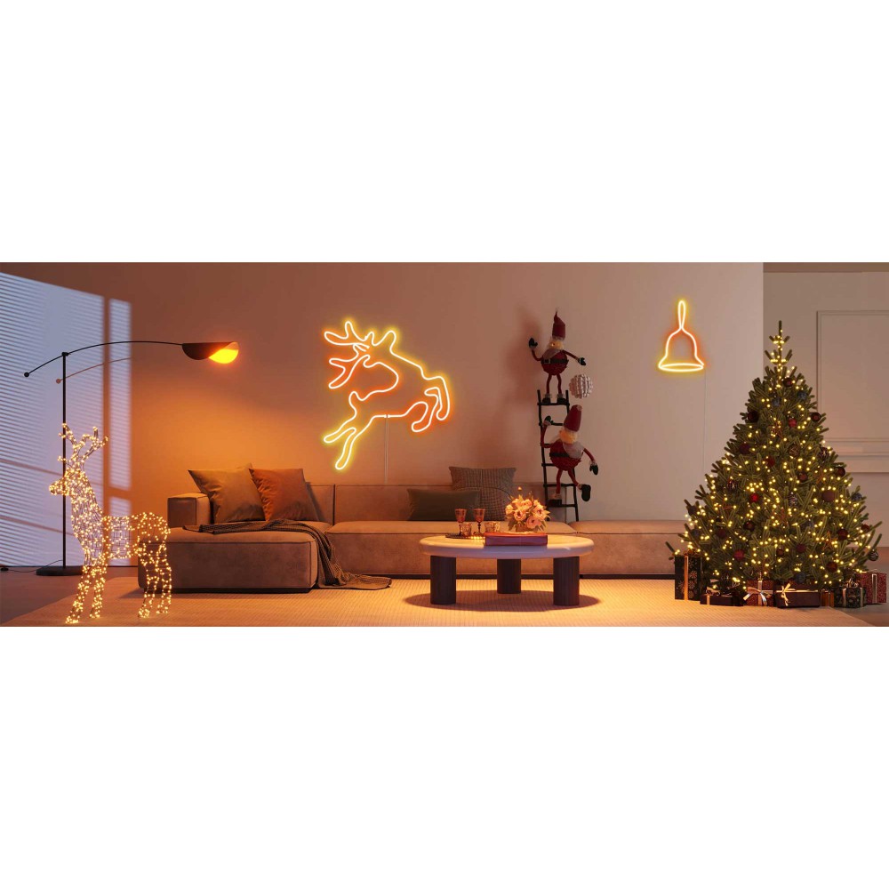 Govee RGBIC LED Neon Rope Light Wi-Fi + Bluetooth 3m 36W 24V IP67 ( H61A0 )