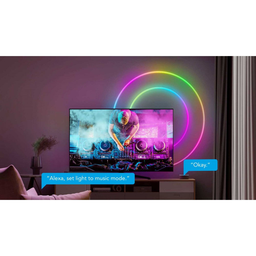 Govee RGBIC LED Neon Rope Light Wi-Fi + Bluetooth 3m 36W 24V IP67 ( H61A0 )