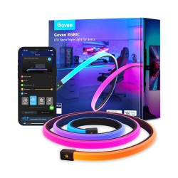 Govee RGBIC LED Neon Rope Light Για Γραφείο - Wi-Fi + Bluetooth 36W 24V 3m ( H61C3 )