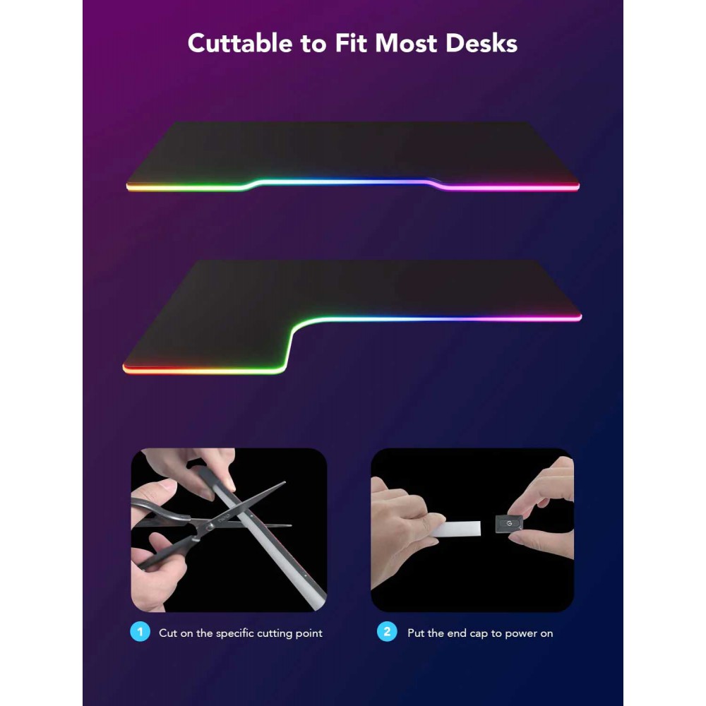 Govee RGBIC LED Neon Rope Light Για Γραφείο - Wi-Fi + Bluetooth 36W 24V 3m ( H61C3 )