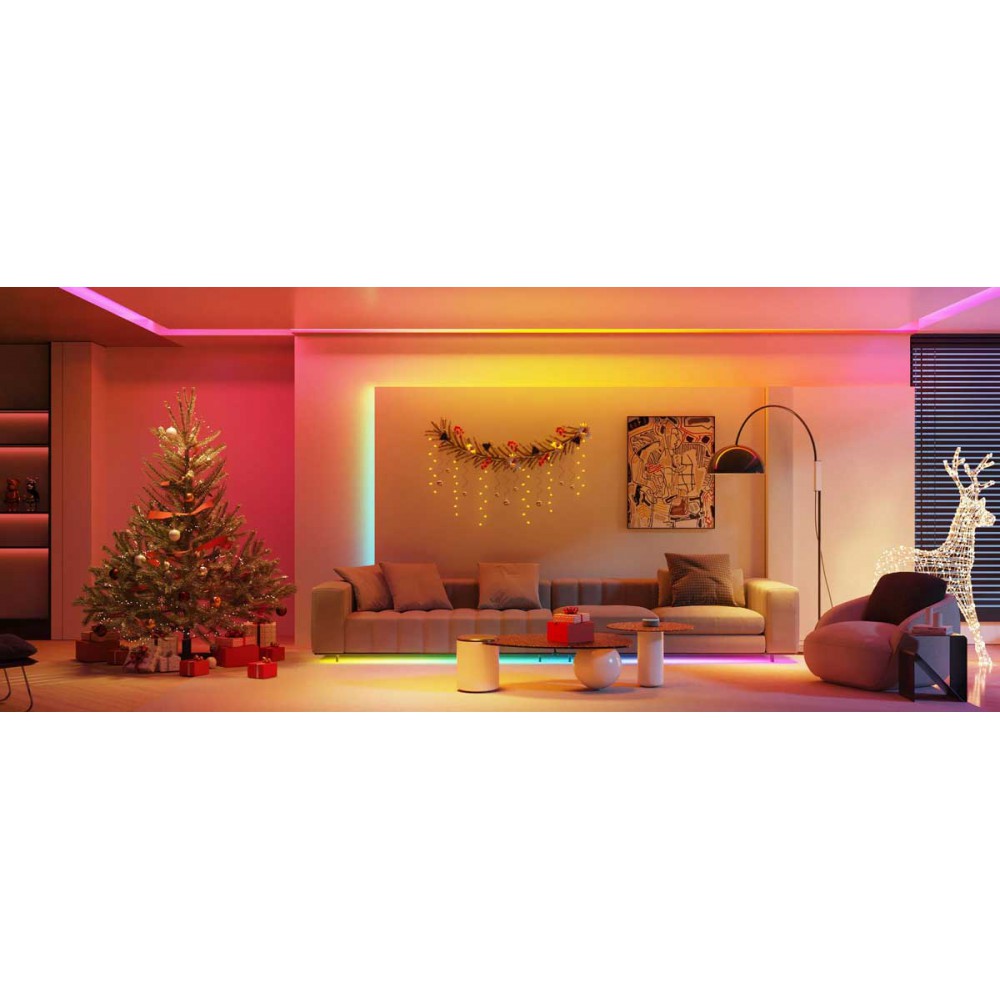 Govee LED Strip Light M1 Wi-Fi + Bluetooth RGBIC 72W 24V 5m ( H61E1  )