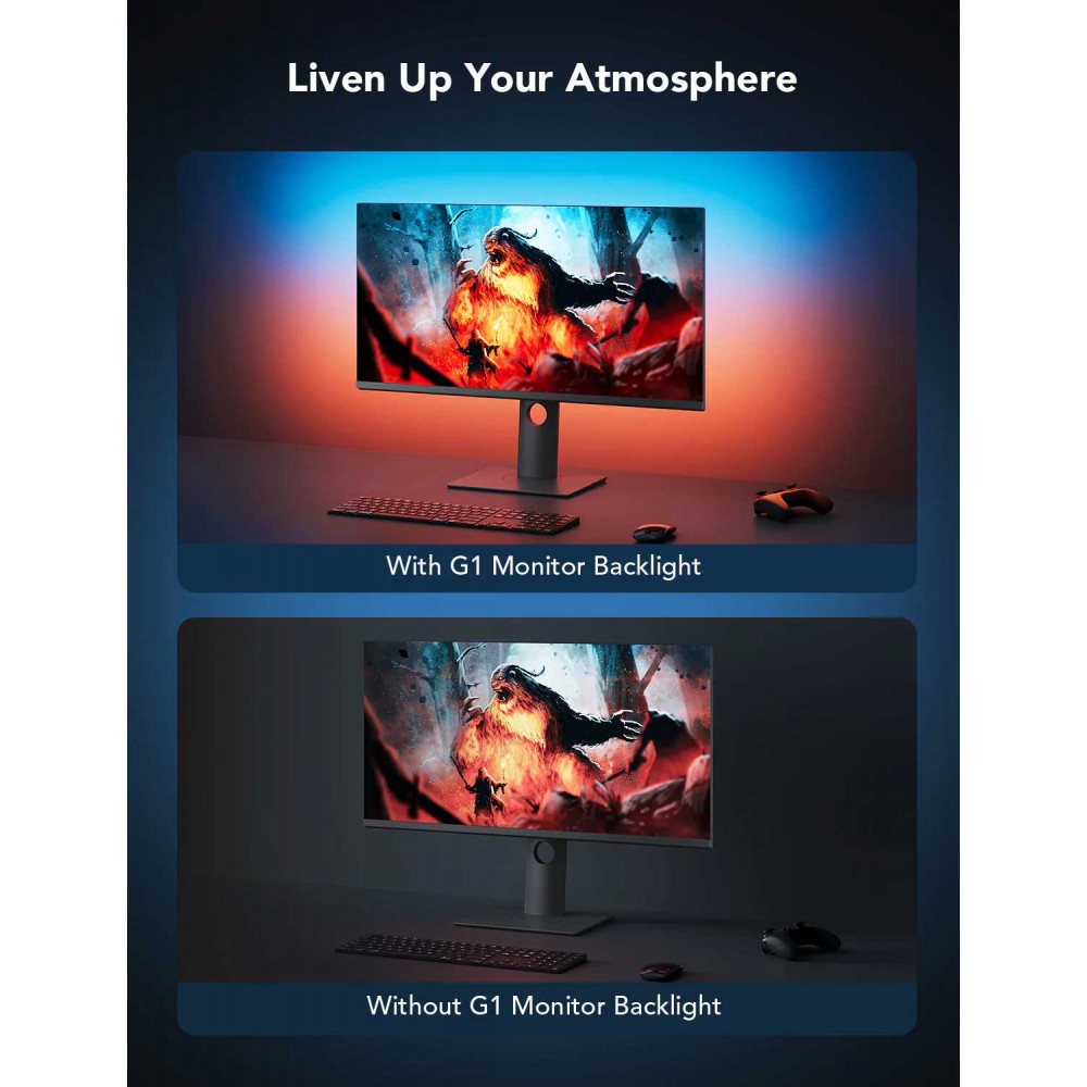 Govee Gaming Light Strip 18W 12V Wi-Fi + Bluetooth RGBIC ( H6609 )