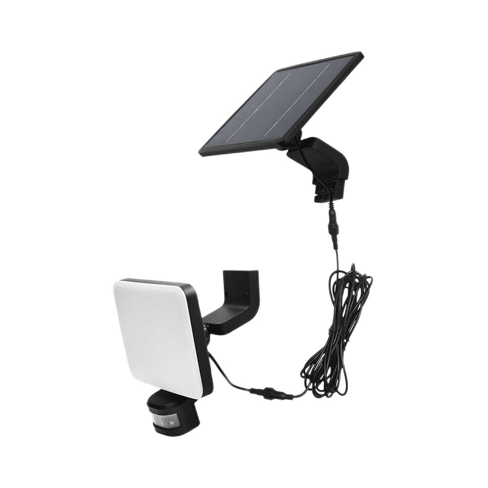 Προβολέας ηλιακός (solar) IP54 15w 1500lm 4000k με ανίχνευση - Braytron