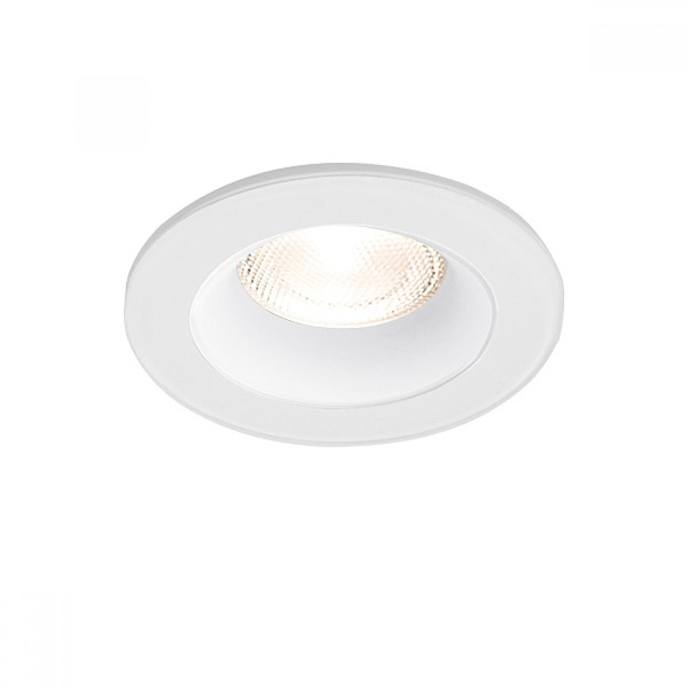 Χωνευτό Σποτ Λευκό Round IP54 TETRA-RND 1xGU10 - Braytron