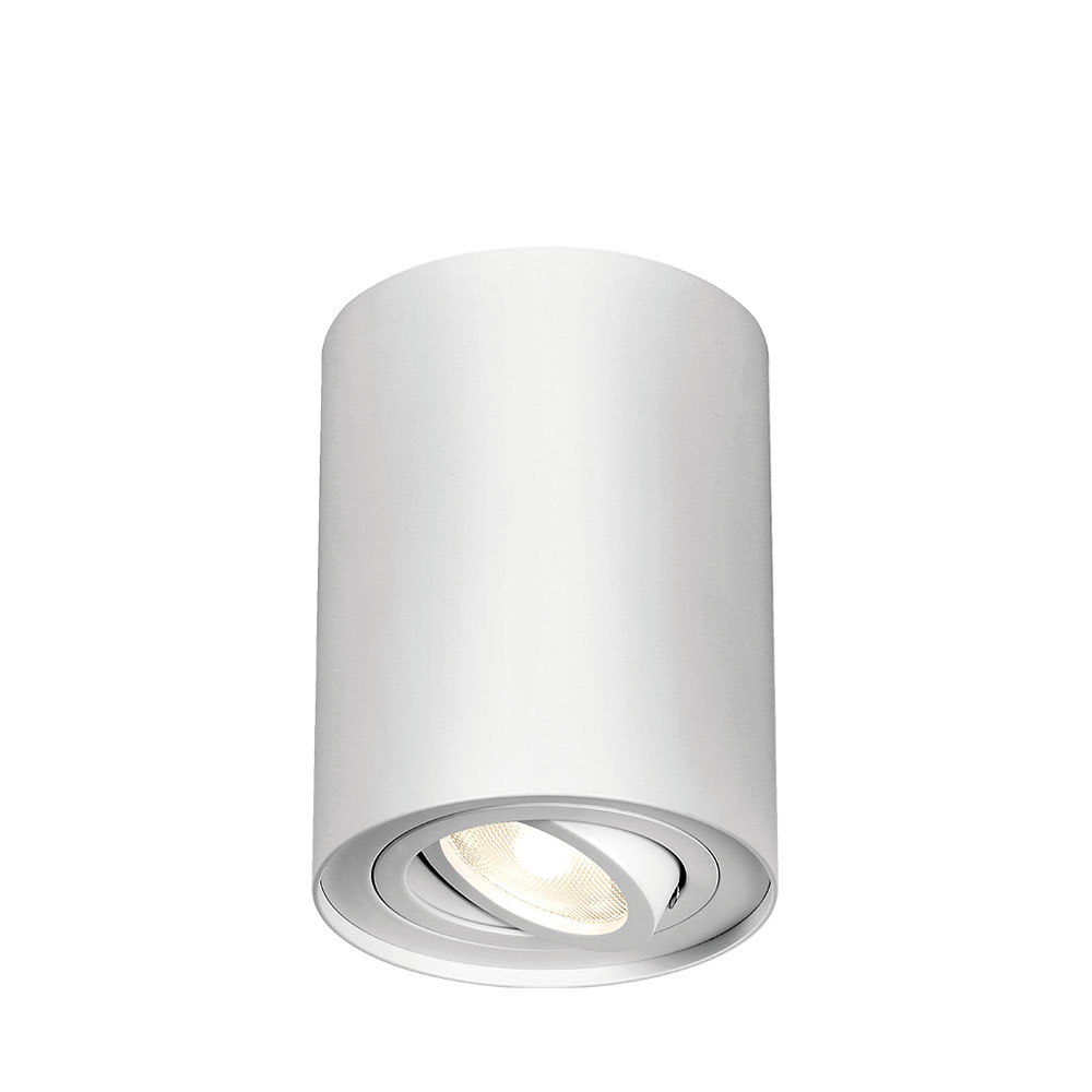 Σποτ Οροφής Άσπρο Κύλινδρος 1xGU10 GAMA-SR - Braytron