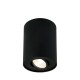 Σποτ Οροφής Μαύρο Κυλινδρος 1xGU10 GAMA-SR - Braytron