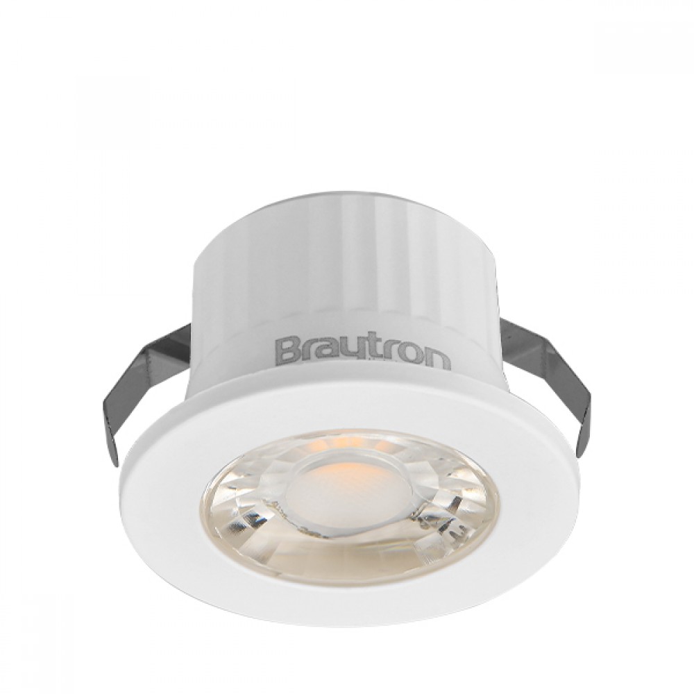 Χωνευτό MINISPOT Άσπρο 3W IP54 38D 3000K - Braytron