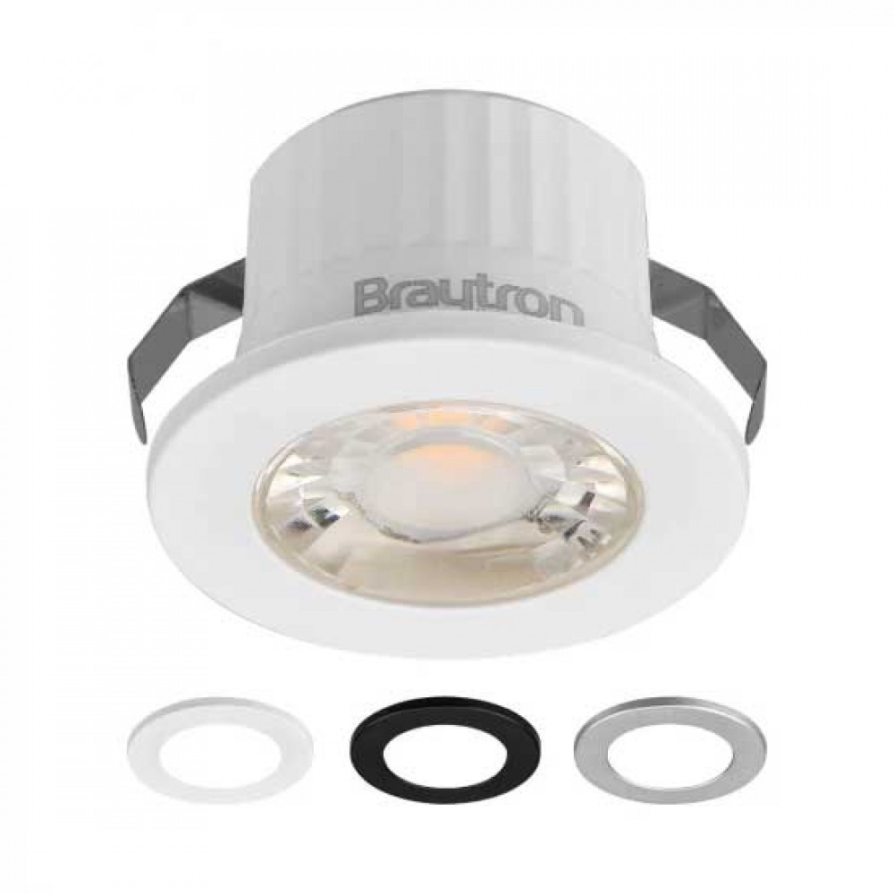 Χωνευτό MINISPOT Λευκό 3W IP54 38D 4000K - Braytron