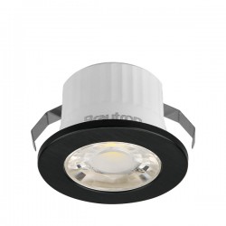Χωνευτό MINISPOT Μαύρο 3W IP54 38D 6500K - Braytron
