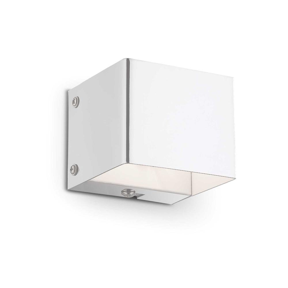 Απλίκα Μεταλλική Σε Λευκό Χρώμα 1x G9 Flash ap1 - IDEAL LUX